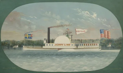 Dampfschiff Jenny Lind, 1850